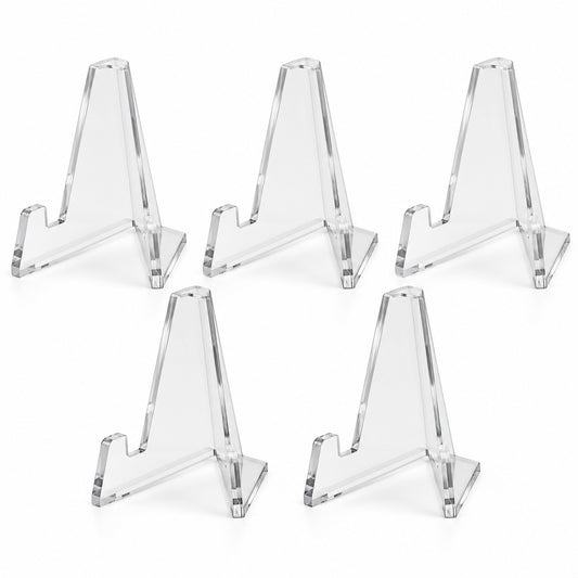 Acrylic Card Display Stand Set 5 Piece